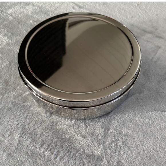 Vintage Stainless Steel Masala Spice Box Set w/ 7 Cups & Lid – Shiny WMF Style - Picture 4 of 13